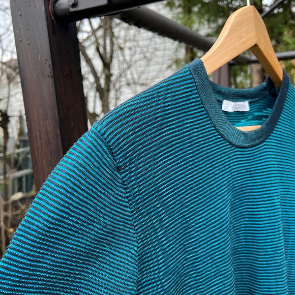 Versace Shirt Box Logo Blue - Picture 8 of 9